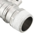 S60x6 2'' Brass IBC Tank Drain Adapter to 3/4'' Brass Garden Tap Hose Barb Coupler Coarse Thread Outlet Tap Connector Valve Fitting Parts for Home Garden