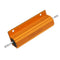 5pcs RX24 100W 300R 300RJ Metal Aluminum Case High Power Resistor Golden Metal Shell Case Heatsink Resistance Resistor