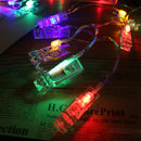 KCASA 1.5M 10 LED Photo Clip String Lights LED Fairy Lights for Festival Christmas Party Wedding