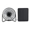 10W Solar Panel Powered Fan RV Touring Car Camping Pet Chicken House Ventilator