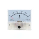 1PCS 85C1-A  3A 5A 10A 20A 30A100A DC Analog Meter Panel AMP Current Ammeter Gauge