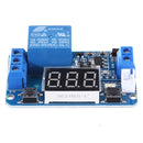 5V Trigger Time Delay Relay Module with LED Digital Display  0-999s 0-999min 0-999H Work-delay/Delay-work
