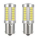 2PCS 1156 BA15S LED Car Brake Reverse Lights Turn Signal Lamp Bulb 12V 5W Red/White/Yellow