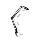 DANIU Lighting LED 5X 740mm Magnifying Glass Desk Lamp with Clamp Hands USB-powered LED Lamp Magnifier with 3