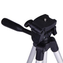 Extendable Aluminum Tripod Mount Stand Standard 1/4 Inch Screw Holder Photo Tripod Tripe
