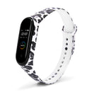 Color Pattern Watch Strap Watch Band for Xiaomi Miband 3 Mibnad 4 Strap