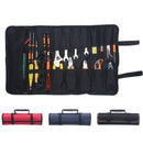 Reel Kit Electrician Tool Bag Canvas Oxford Cloth Kit Multi functional Thickening Bag Roll Tool Kit