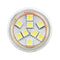 MR11 1.2W SMD5050 9LEDs 90LM Warm White Pure White Light Bulb DC12V