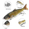 ZANLURE 15CM fish lures 4D Rattle Trout Shad Lures - Pike Zander Salmon Predator Fishing