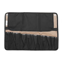 Chef Cutter Tool Bag Roll Bag Carry Case Bag Kitchen Portable Storage Black Coffee