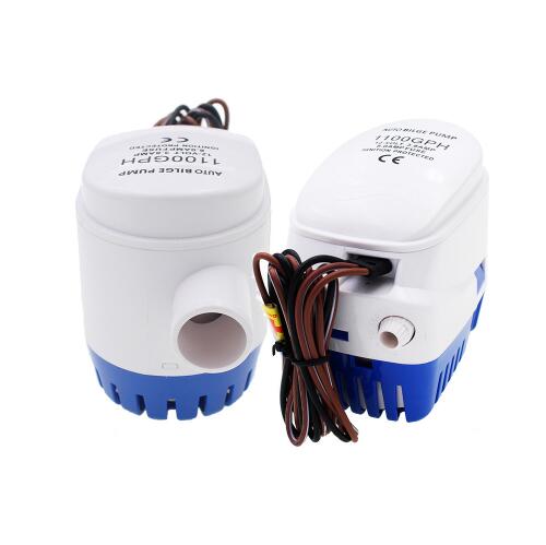 DC 24V 1100GPH Automatic Bilge Pump, Submersible Boat Water Pump, Electric Pump For Boats.Bilge Pump