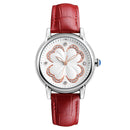 SKMEI 9159 Women Leather Strap Casual Dress Quartz Watch
