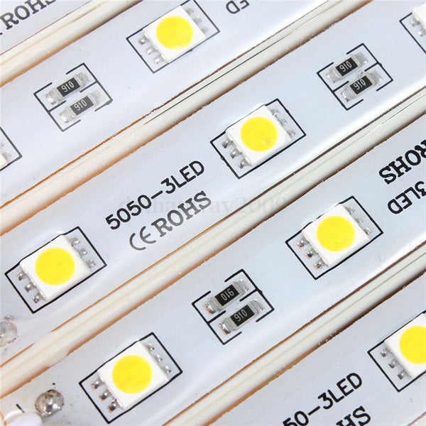10 Pieces 5050 SMD 30 LED Module Rigid Strip String Light Multi-Colors Waterproof DC 12V