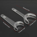 10pcs Large Dental Double-headed T-Shape Intraoral Cheek Lip Retractor Openers Dental Tools