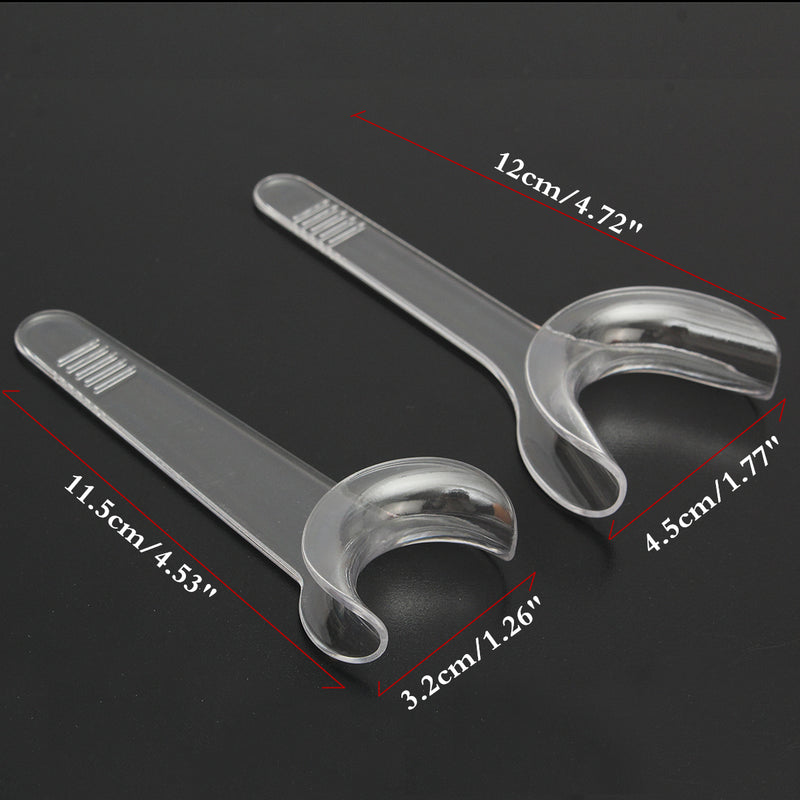 10pcs Large Dental Double-headed T-Shape Intraoral Cheek Lip Retractor Openers Dental Tools