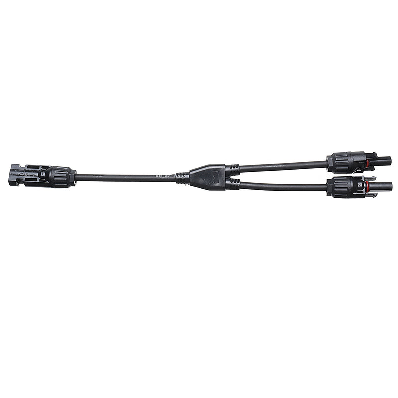 1 Pair MC4 Y Connector Cable Plug Solar Panel IP67 Branch Connector Solar Panel Adaptor Cable Connectors