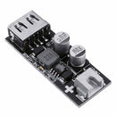 JHE-KC605 DC-DC Voltage Display Step Down USB Charging Module 7-30V QC3.0 USB Mobile Phone Charger