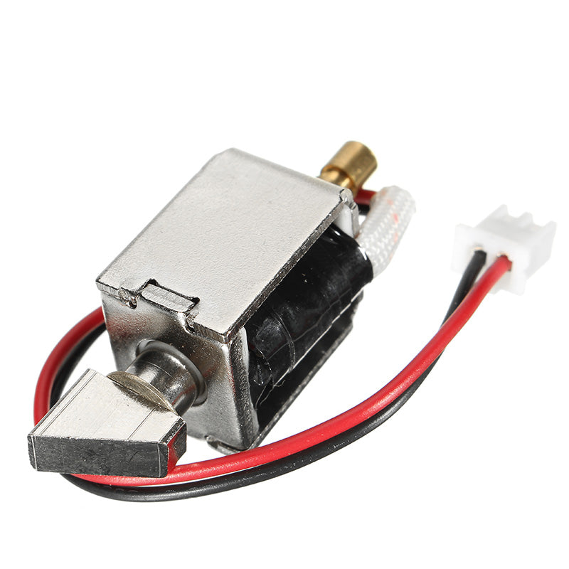 12V DC 0.43A Mini Electric Bolt Lock Push Pull Solenoid Cabinet Lock 4mm Stroke