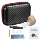 1/2Pcs Portable Digital Hearing Aid Enhancer Mini In-Ear Sound Voice Amplifier