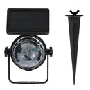 RGB Crystal Ball LED Stage Light Solar Powered  Light /Switch Control Landscape Light