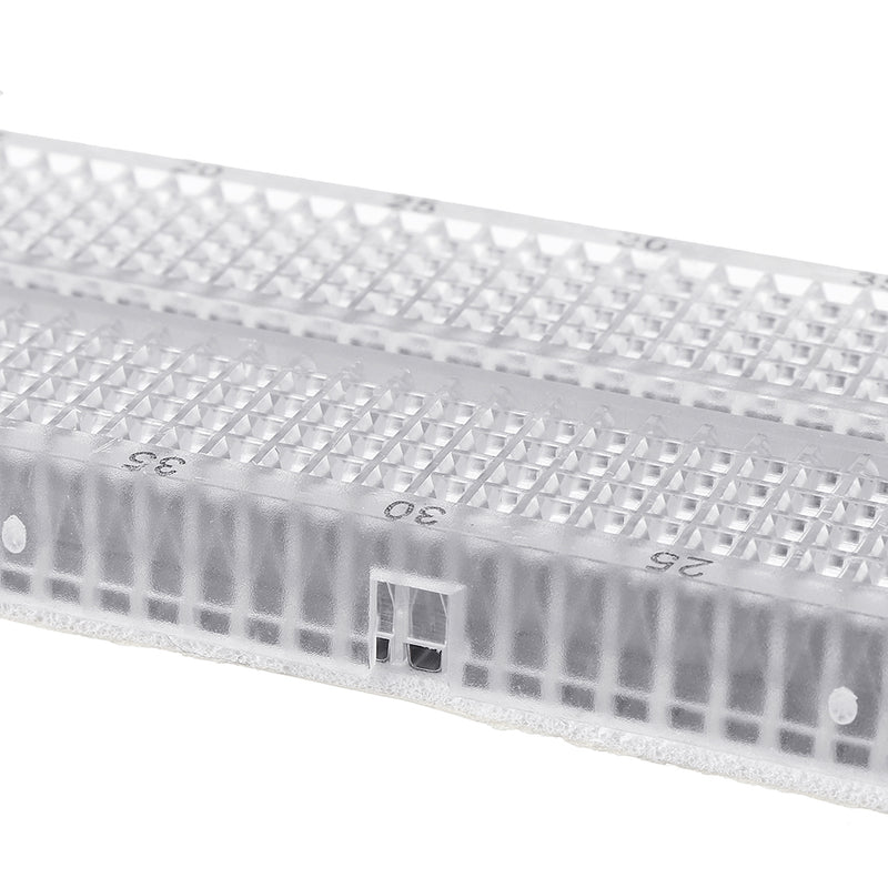 10pcs 630 Holes Transparent Breadboard Protoboard DIY Kit Universal PCB Circuit Board Solderless