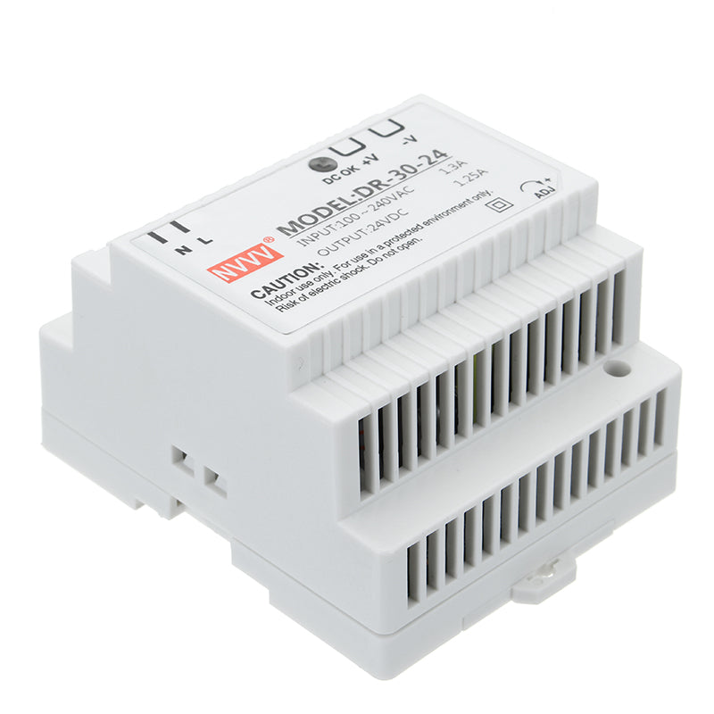 NVVV DR-30-24 AC to DC DIN-Rail Power Supply 30W Industry Switching Power Supply