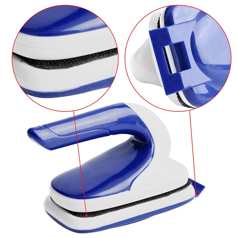 Magnetic Aquarium Pet Fish Tank Algae Glass Cleaner Scraper Floating Cleaning Brush