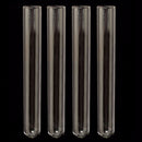 4pcs Borosilicate glass tube length 150mm diameter 20mm Test Tube Glassware high temperature Tube