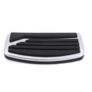 2PCS Auto AT Clutch Automatic Brake Pedals Stainless Steel Metal For Mitsubishi Universal All Series