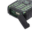 MAFAM M6 9800mAh Power Bank FM Car Driving Torch Dual SIM Card Outdoor Shockproof Feature Phone