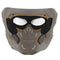 WoSporT Skull Airsoft Paintball Mask Full Face Tactical Halloween Party Mask