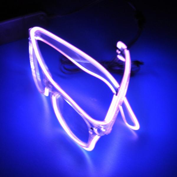 Halloween Flashlight Emitting Glasses Christmas Personalized Glasses Funny Party Supplies