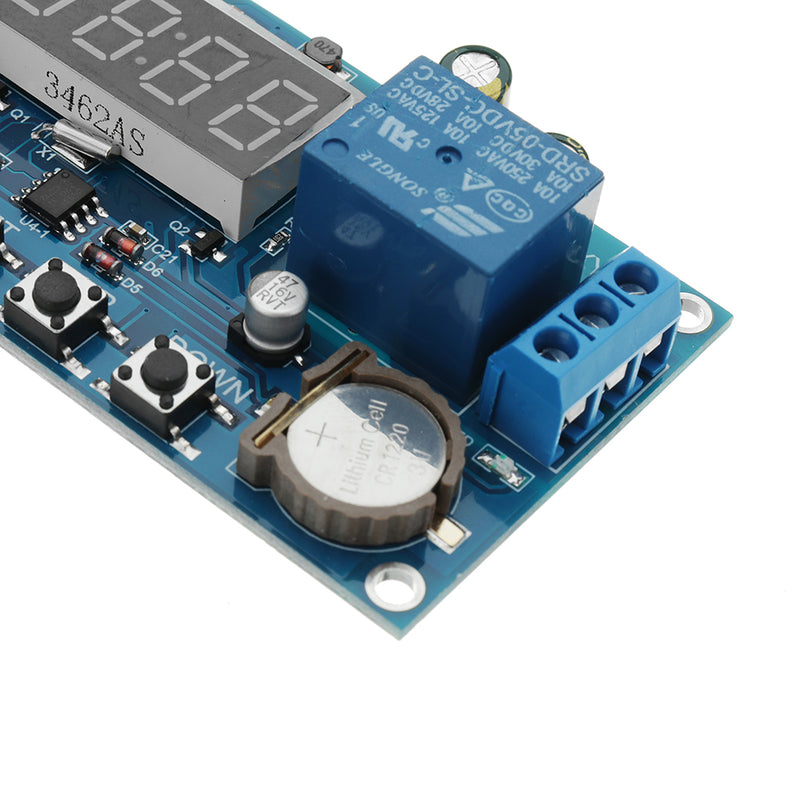5pcs DC 5V To 60V Real-time Relay Module Clock Synchronization Timer Module Time Control Delay