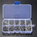 Suleve M3SS1 M3 Stainless Hex Socket Button Head Screws Allen bolt Nut Assortment Kit 340pcs