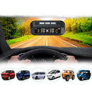 External Solar Voice Tire Pressure Monitoring System USB Pressure Detector Monitor Built-in Sensor