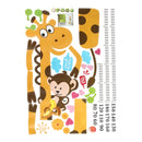 Removable Height Chart Measure Wall Sticker Giraffe Decal for Kids Baby Room