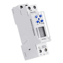TM610 18mm Single Module DIN Rail 7 Days 24 Hours Programmable Timer Switch 220V