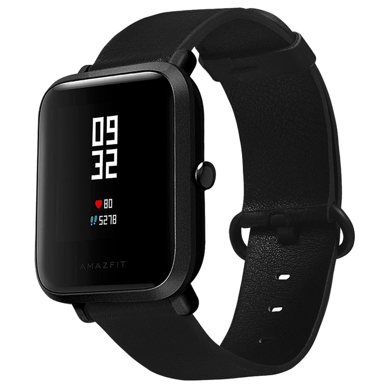 Bakeey 20mm Genuine Leather Strap Watch Band for Xiaomi Amazfit Bip Youth Smart Watch