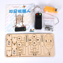 DIY Biped Robot Intelligence Training Building Block Biped Robot Model Blocks Toys