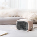Jordan&Jurdy Portable Electric Air Heater Warm Fan Blower Small Handy Desktop Radiator Warmer