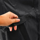 250X65X110CM Waterproof 600D Zippered Firewood Cover Wood Log Rack Outdoor Cover