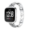 Bakeey Lady Bling Rhinestone Stainless Steel Watch Band Strap For Fitbit Versa