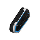 Motorcycle Helmet Headset MP3 Microphone with bluetooth Function Blue Frame QTB35