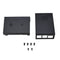 Black/Silver Aluminum Alloy Protective Enclosure Shell Case For Raspberry Pi 4