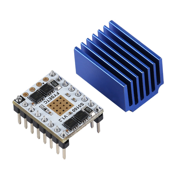 TMC5160 V1.2 SPI Stepper Motor Driver Board with Heatsink for 3D Printer