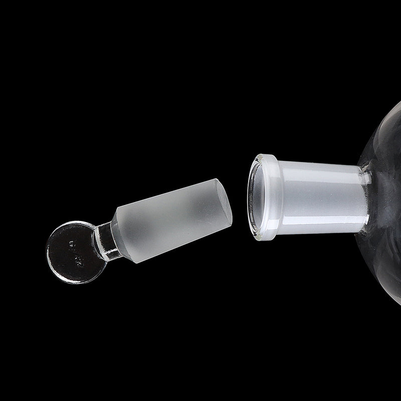 500mL 24/40 Pyriform Borosilicate Glass Separatory Funnel Pear Shape PTFE Stopcock Laboratory