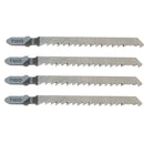 25pcs T101D T Shank HCS Black Jigsaw Blades Curve Cuttingtools For Wood Plastic