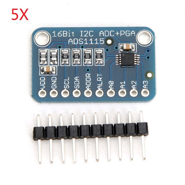 5Pcs CJMCU-ADS1115 16Bit ADC Development Board Module