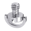 3pcs LS018 BEXIN 1/4 Inch Stainless Steel C-ring Screw for Camera
