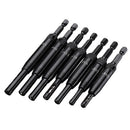 Drillpro Aluminium Alloy Self Centering Door Hinges Drill Bit Hole Puncher Woodworking Reaming Tool Countersink Drill Bit